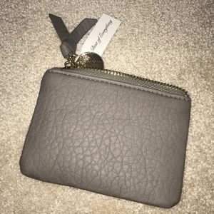 Brand new grey clutch